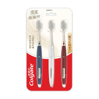 高露洁牙刷 宽柔绵绵丝轻适刷三支装*2(共6支)超细软毛呵护敏感牙龈
