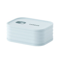 乐扣乐扣(locknlock) 新活力不锈钢保鲜盒(蓝色)304 收纳盒 730ml LCB917BLUFU