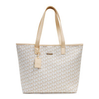 ELLE 大容量单肩包托特包简约百搭单肩包GH162P90505 米色