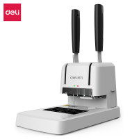 deli得力3878S财务装订机(白色)(台)