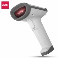 deli得力14950W条码扫描器(白)