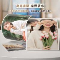 deli得力ZX003高光相片纸6寸-230g/㎡(白)(100张/盒)5盒装