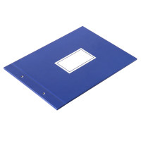 deli得力 3461账夹(蓝)-16K(2片/付)20付