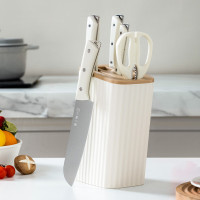 张小泉 皓锦系列套装刀具七件套 D300191 切菜刀剪刀厨具套装刀具组合