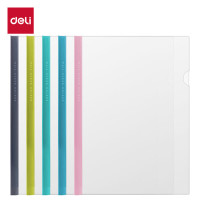 deli得力5530抽杆夹(混)(20只)