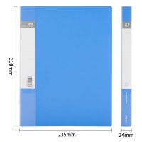 deli得力40页资料册(蓝) 5004es (2个)