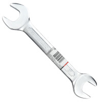 易尔拓(YATO)双开扳手两用开口呆扳手扳子喷砂铬钒钢27/30mm YT-4814