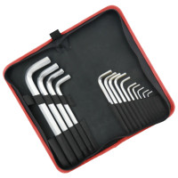 易尔拓(YATO)内六角扳手套装加长球头六角匙内六方公制10件套 YT-58201