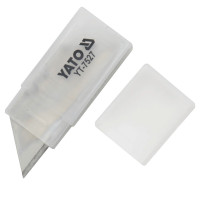 易尔拓(YATO)刀片美工刀片壁纸刀墙纸刀裁纸刀工具割刀刀片10片装 YT-7527