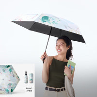 蕉下五折黑胶防晒伞BM663-风物