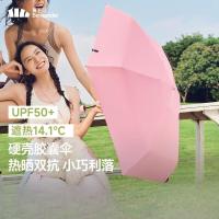 蕉下(beneunder)防紫外线遮阳伞五折黑胶胶囊晴雨伞防晒伞 BM525春日樱
