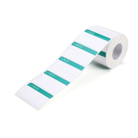 巴蜀脸谱 BQWG70100 70mm*100mm 150张/卷 标签纸 (计价单位:卷)白绿色