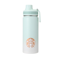 星巴克(STARBUCKS) 11156055 清透薄荷绿款不锈钢运动杯520ml 水杯 (计价单位:个) 薄荷绿