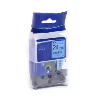 巴蜀脸谱 BSLP-BQSD-03 标签打印机色带 标签色带 1.00 个/支 (计价单位:支) 蓝底黑字