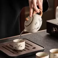 杜克恩 DKECJ-002 茶具一壶四杯带茶盘(计价单位:套)