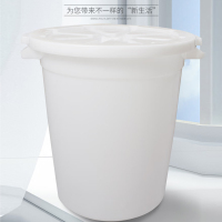 黎战LZLJT-101塑料垃圾桶(计价单位个)白色