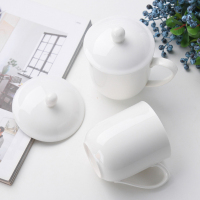 福陶缘  LLMJ-CM11 景德镇纯白骨瓷杯2个/组(计价单位:组)白