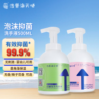 浩普海天使抑菌泡沫洗手液500ml 有效杀菌 天然来源成分 清香保湿 单瓶装(栀子花香)
