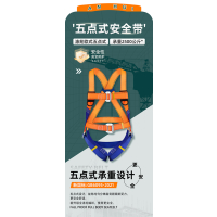 安惠(ANHUI) 五点式安全带