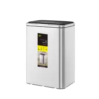 秦泰(Cqint)QTTRASH-04 不锈钢感应垃圾桶 16L(计价单位:个) 银色