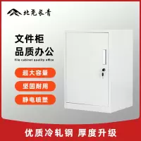 北尧长青文件柜办公柜矮柜抽屉柜钢制铁皮柜档案床头柜单门柜白色