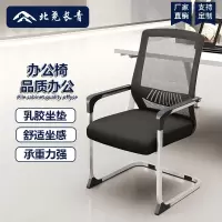 北尧长青 电脑椅会议椅公司弓形脚办公椅子网布椅洽谈椅会客椅乳胶款 弓形椅-乳胶款