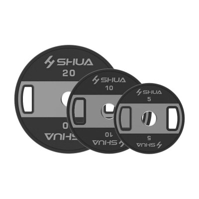 舒华(SHUA)室内健身器材CPU杠铃片SH-G25KG