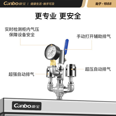 康宝(Canbo)高原蒸柜学校食堂用智能蒸饭柜电蒸箱电蒸炉海鲜蒸柜