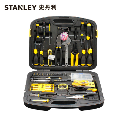 史丹利STANLEY 57件电讯维修工具箱套装 专业家用电子电工物业维修多功能 89-882-23C企业定制