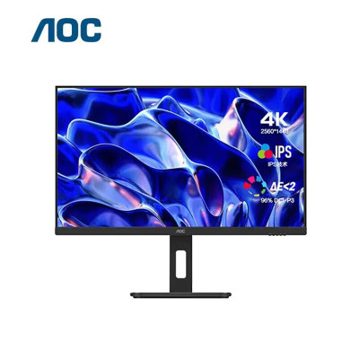 AOC U27P10电脑显示器27英寸4K高清 IPS广视角升降旋转低蓝光(台)