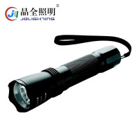 晶全照明 BJQ6022 多功能巡检电筒防水LED强光手电充电式应急手电 DC3.7V