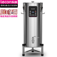乐创 lecon LC-J-DJ360 豆浆机 60L双层 银色