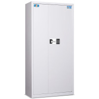 虎牌保密柜电子密码国宝锁柜档案柜器材柜钢制保密办公铁皮柜子白色通体保险柜 ZG系列 185cm