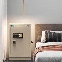 虎牌保险柜家用办公大型国标认证指纹密码保险箱全钢智能收纳防盗财务专用保密柜 灵雅系列 80cm