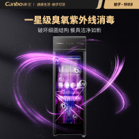 康宝(Canbo)消毒柜 商用立式 家用大容量食具消毒碗柜 中温餐具烘干 单门碗筷保洁柜 XDZ300-A68一价无忧