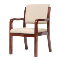 华普思 实木会议椅办公电脑椅职员椅商务接待洽谈培训椅
