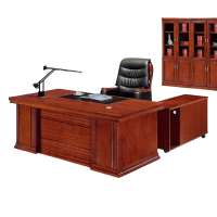 华普思 总裁办公桌经理桌主管桌班台老板桌2.0米含侧柜