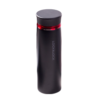 乐扣乐扣(LOCK&LOCK) 不锈钢保温杯 情侣学生商务水杯 菲特旋转盖轻量杯450ml LHC4131黑色