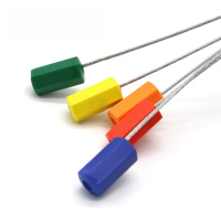 鹏畅铅封一次性钢丝封条扎带物流车集装箱封条铅封电表封签防伪施封锁1.8*500MM PS520081