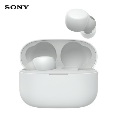 索尼(SONY)LinkBuds S 舒适入耳 真无线降噪耳机 蓝牙5.2 白色