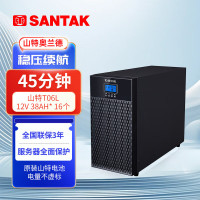 山特奥兰德UPS不间断电源T06L (6KVA/5.4KW) 套餐 续航45分钟 16节D12-38AH+电池柜