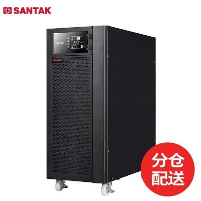 山特UPS不间断电源C6KS (6KVA/5.4KW) 套餐 续航1小时 16节山特38AH蓄电池+电池柜