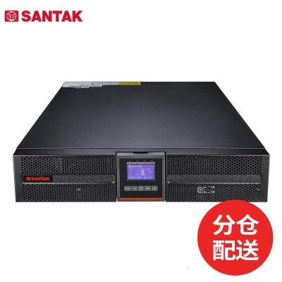 山特PT6K UPS不间断电源机架式6kVA/6kW网络服务器电源机房 单机-需配电池包使用