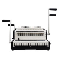 优玛仕U-CW2500打孔机铁圈胶圈两用一体机标书合同台历多功能装订机