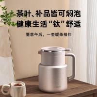 康巴赫钛芯系列智能显温钛焖茶壶1500mL(星河银)KH-H150T01