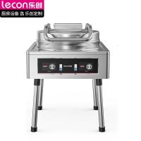 乐创lecon商用电饼铛双面加热电饼档大号加深 烤饼机烙饼机葱油饼煎包烧饼煎饼锅 YXD-60D 悬浮款58CM