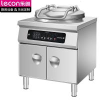 乐创lecon 烧烤盘/烤饼机/电饼铛 L-JG-YCD60-I 机械式 立式 一体式 圆盘