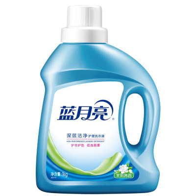 [蓝月亮]深层洁净 护理洗衣液(茉莉清香)1kg瓶*1 深层洁净