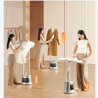 苏泊尔(SUPOR)蒸压力熨烫机家用立式挂烫机熨衣机蒸汽电熨斗可立可卧大蒸汽强劲除皱7档蒸汽可调2L水箱GU-Y500C