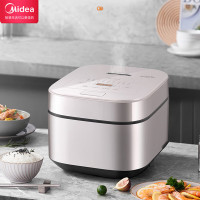 美的(Midea)智能电饭煲饭锅5升匠铜聚能釜可拆洗内盖24小时预约定时MB-AFB5045R